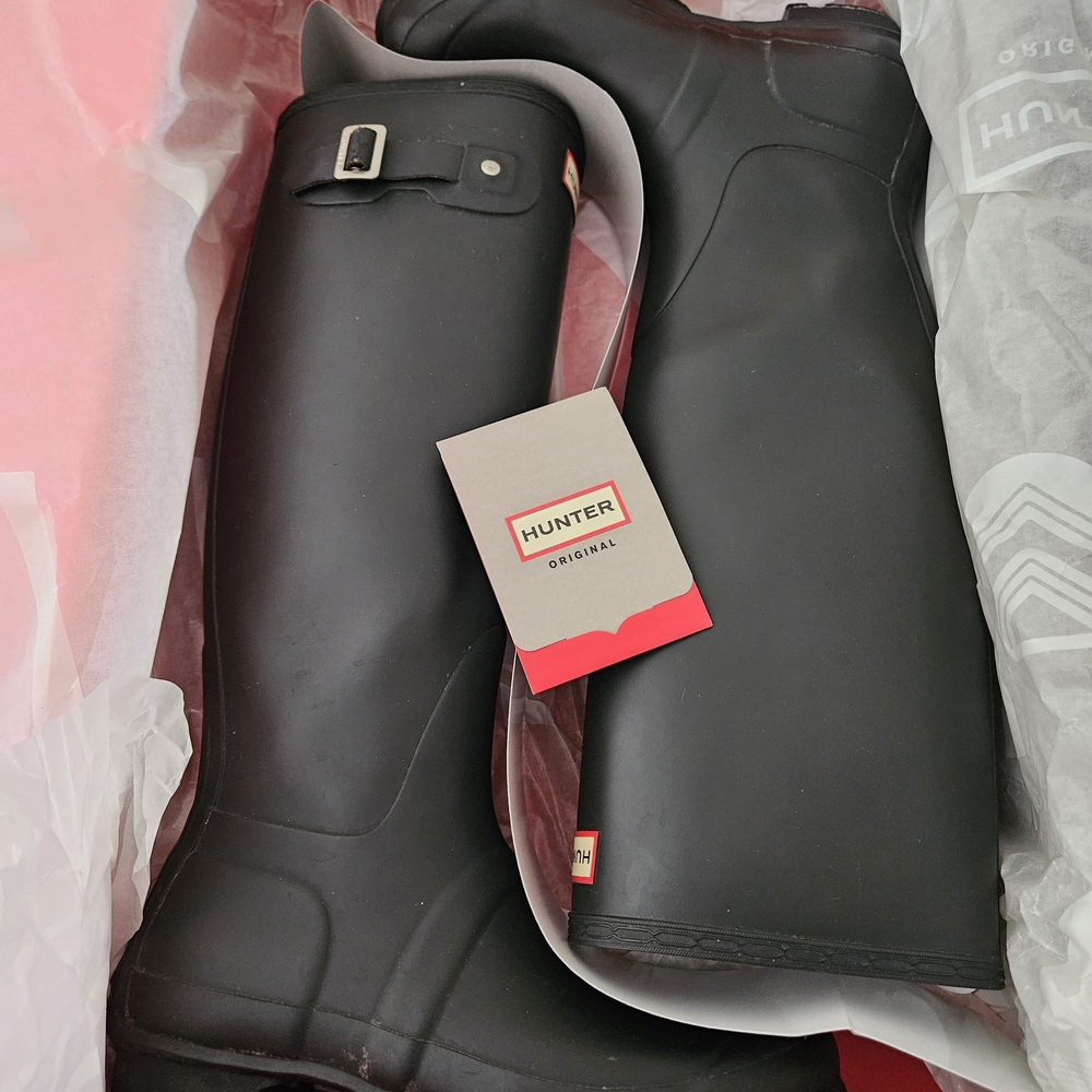 Hunter Tall Classic Rain Boots - Black - Picture 8 of 8